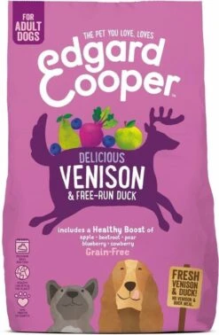 Edgard & Cooper Verse Hert & Scharreleend Adult - Hondenvoer - 12 Kg -Hondenproducten 785x1200 2