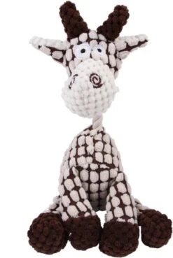 Honden Knuffel - Set Van 2 - Hondenspeelgoed Met Piep - Honden En Katten - Ezel En Giraf - Sellaio -Hondenproducten 804x1200 3