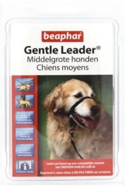 Gentle Leader Hoofdhalster Medium Zwart Beaphar -Hondenproducten 806x1200