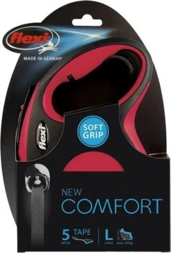 Flexi New Comfort Tape - Hondenriem - Rood - L - 5 M -Hondenproducten 810x1200 1