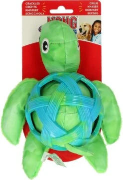 Kong Sea Shells Turtle - Hondenspeelgoed - Groen Medium/Large -Hondenproducten 822x1200 3