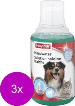 Beaphar Mondwater Hond/Kat - Gebitsverzorging - 3 X 250 Ml -Hondenproducten 850x1200 6
