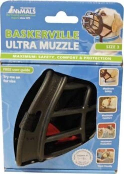 Company Of Animals Baskerville Ultra Muzzle - Muilkorf - Maat 3 (M) - Zwart 25 Company Of Animals Baskerville Ultra Muzzle - Muilkorf - Maat 3 (M) - Zwart -Hondenproducten 860x1200 1