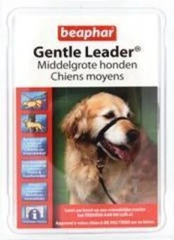 Gentle Leader Hoofdhalster Medium Zwart Beaphar -Hondenproducten 866x1200