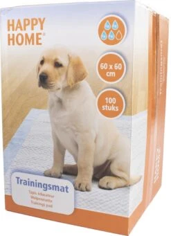 Happy Home Trainingsmat - Zindelijkstraining - 100 Stuks - 60X60 Cm 22 Happy Home Trainingsmat - Zindelijkstraining - 100 Stuks - 60X60 Cm -Hondenproducten 870x1200 3