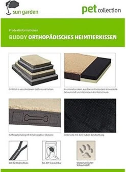 Sun Garden Buddy Orthopedisch Hondenkussen 140x100x10cm 13 Sun Garden Buddy Orthopedisch Hondenkussen 140x100x10cm -Hondenproducten 876x1200 2