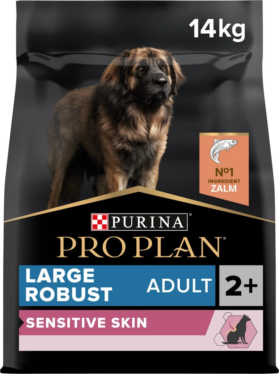Pro Plan Large Robust Adult Sensitive Skin - Honden Droogvoer - Zalm - 14 Kg 17 Pro Plan Large Robust Adult Sensitive Skin - Honden Droogvoer - Zalm - 14 Kg - Afbeelding 15