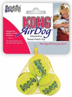 Kong Air Squacker Tennisbal - Hondenspeelgoed - Geel - M - Ø7,1 Cm -Hondenproducten 896x1200 2