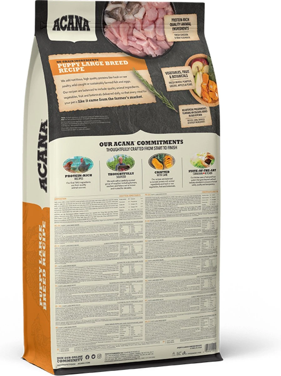 Acana Heritage Puppy Large Breed 6 Acana Heritage Puppy Large Breed - Afbeelding 4