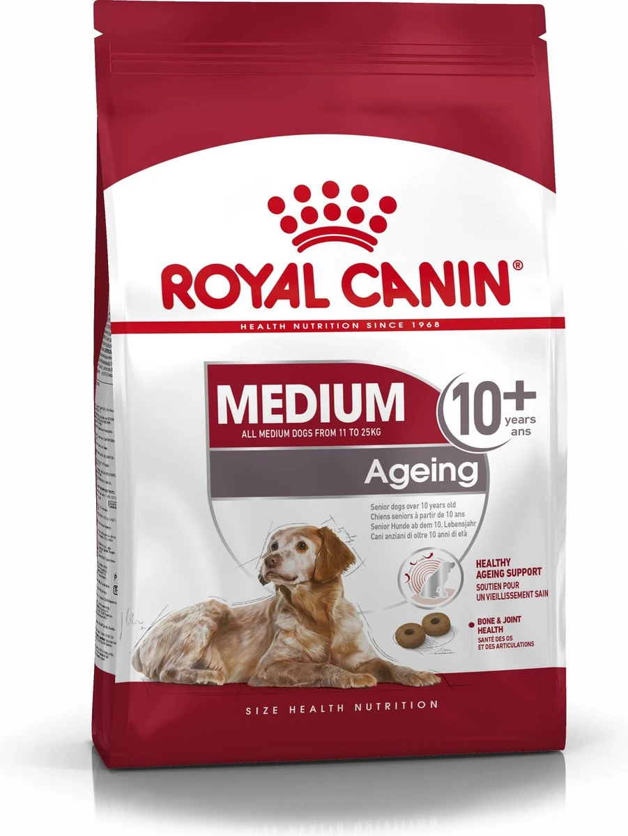 Royal Canin Medium Ageing 10+ - Hondenvoer - 15 Kg 12 Royal Canin Medium Ageing 10+ - Hondenvoer - 15 Kg - Afbeelding 10