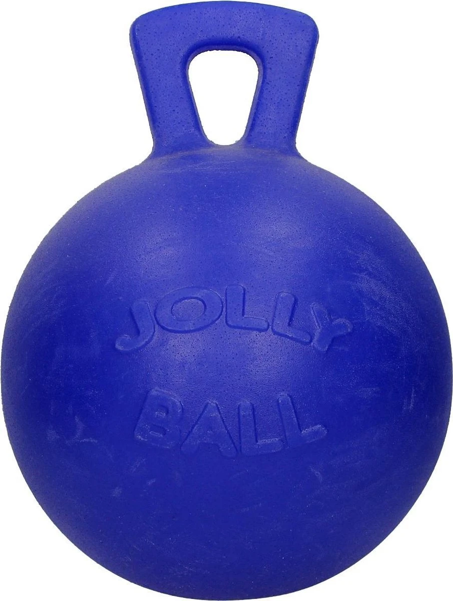 Jolly Pets Jolly Ball – Paarden- En Honden Speelbal Met Appelgeur - Ter Vermaak In De Stal/binnenshuis Of Buiten - Bijtbestendig - Blauw - Ø 20 Cm 3 Jolly Pets Jolly Ball – Paarden- En Honden Speelbal Met Appelgeur - Ter Vermaak In De Stal/binnenshuis Of Buiten - Bijtbestendig - Blauw - Ø 20 Cm
