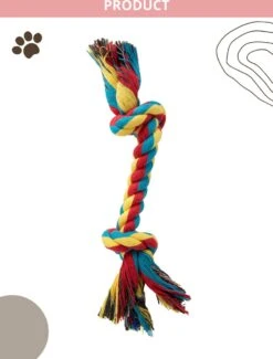 Speeltouw Hond - 3 Stuks - Speelgoed Hond - Flostouw - Hondenspeelgoed - Puppy - Trektouw -Hondenproducten 912x1200 8