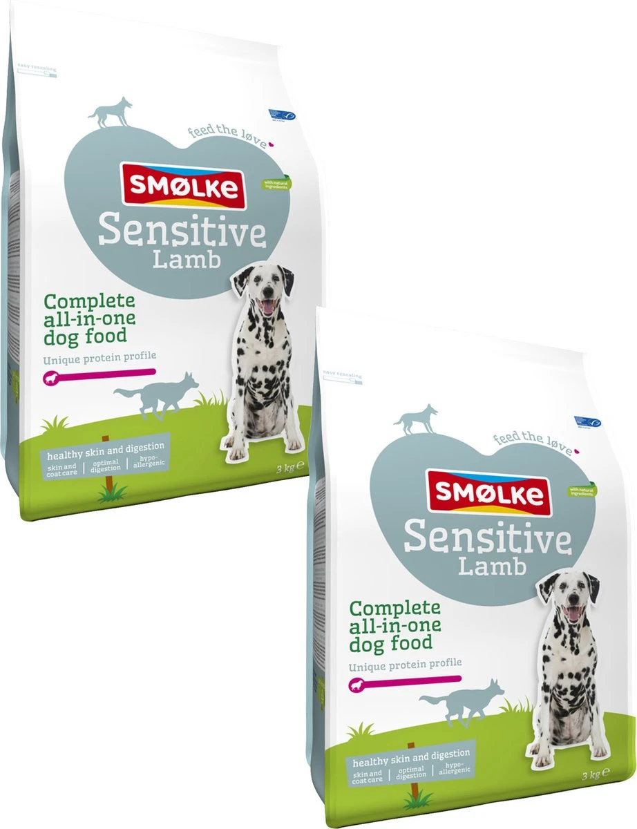 Smolke Sensitive - Hondenvoer - 2 X 3 Kg 6 Smolke Sensitive - Hondenvoer - 2 X 3 Kg - Afbeelding 4