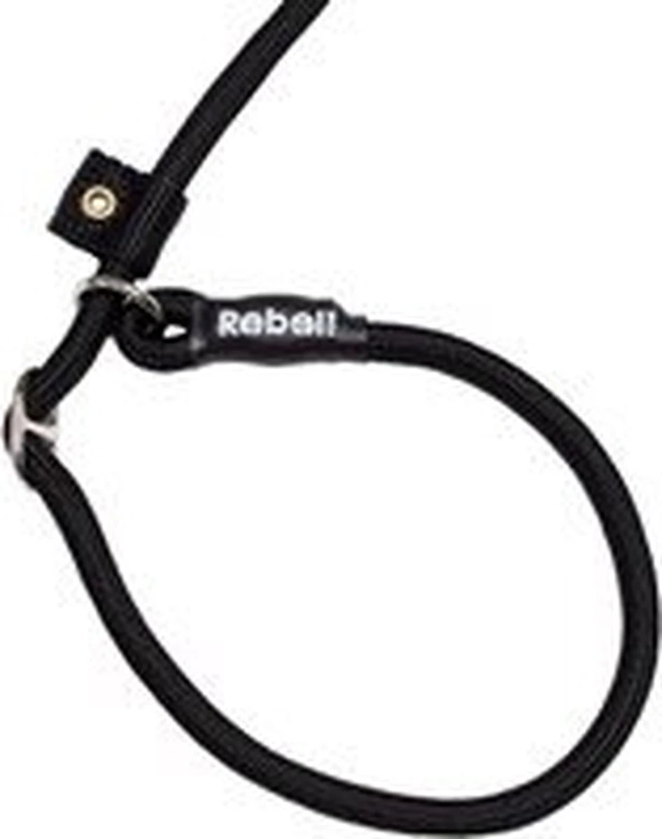 Rebel Petz - Honden Trainingslijn Met Halsband - Taupe, Zwart, Groen & Oranje - Maat Small Of Large - Kleur: Zwart, Maat: Large 14 Rebel Petz - Honden Trainingslijn Met Halsband - Taupe, Zwart, Groen & Oranje - Maat Small Of Large - Kleur: Zwart, Maat: Large - Afbeelding 12