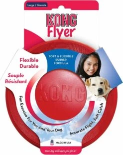 Kong Flyer Frisbee - Hondenspeelgoed - Rood - Ø25 Cm -Hondenproducten 952x1200 1