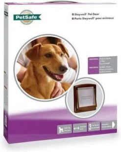 Petsafe 757 Hondenluik - Medium - Zilver/Tranparant -Hondenproducten 960x1200 5
