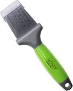Moser Premium Slicker Borstel - Hondenvachtborstel - Groen Grijs -Hondenproducten 963x1200