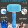 Professionele Kattenborstel/Hondenborstel + BONUS - Bovenvacht | Ondervacht - Langharige | Kortharige - Haarverwijderaar Voor Huisdieren - Kattenkam - Hondenkam -Hondenproducten 971x1200