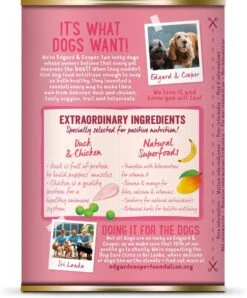 Edgard & Cooper Eend & Kip Blik - Voor Puppy's - Hondenvoer - 12 X 400 G 15 Edgard & Cooper Eend & Kip Blik - Voor Puppy's - Hondenvoer - 12 X 400 G -Hondenproducten 996x1200 10