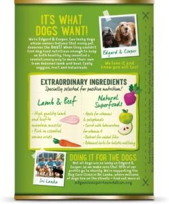 Edgard & Cooper Lam & Rund Blik - Voor Volwassen Honden - Hondenvoer - 12 X 400g -Hondenproducten 996x1200 5