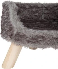 District 70 NORDIC - Luxe Kattenmand Op Pootjes - 40x30x25cm In Silver - Silver -Hondenproducten 998x1200 3