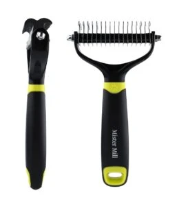 Mister Mill 2 Zijdige Ondervacht Kam Plus Slicker Borstel - Honden/Katten Kam - Voordeel Set 38 Mister Mill 2 Zijdige Ondervacht Kam Plus Slicker Borstel - Honden/Katten Kam - Voordeel Set -Hondenproducten 999x1200 10