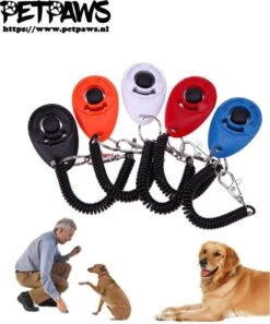 Merkloos PetPaws - Training Clicker Voor De Hond - Rood -Hondenproducten 999x1200 11